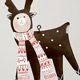 Reindeer Christmas Ornaments with Roger La Borde